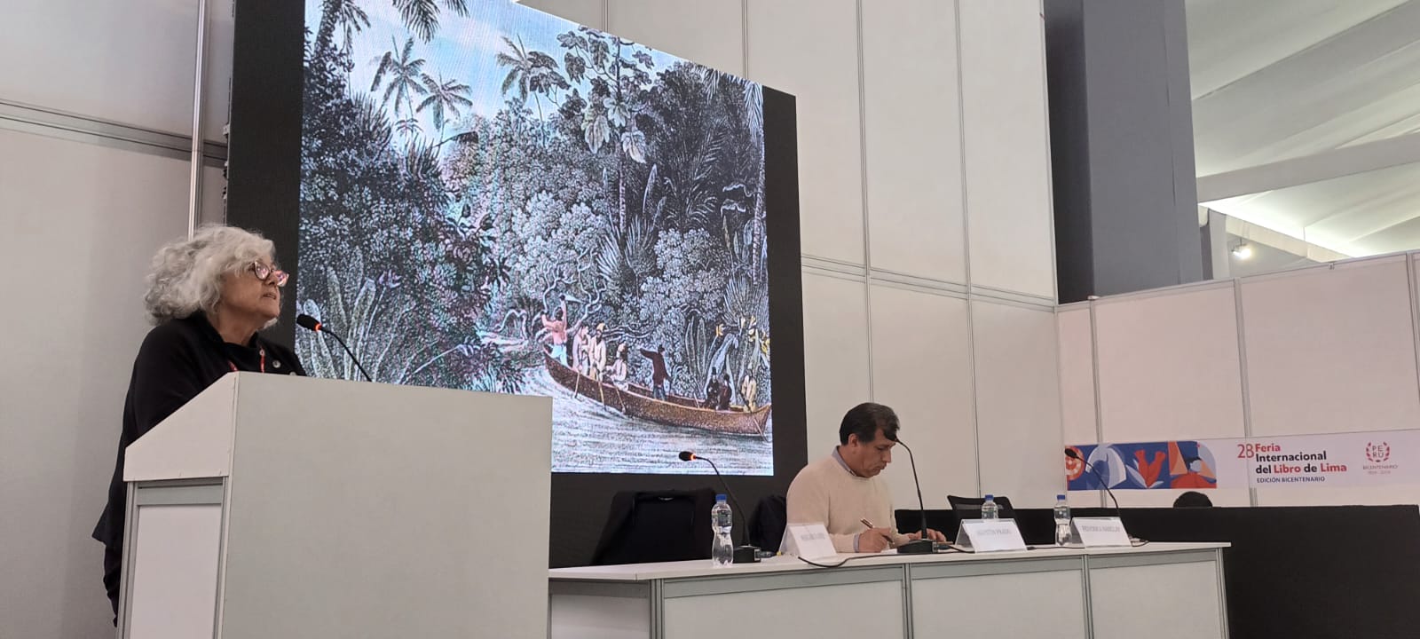 Colombia conmemora en Perú el Centenario de La Vorágine con la participación de Margarita Serje en la Feria Internacional del Libro de Lima