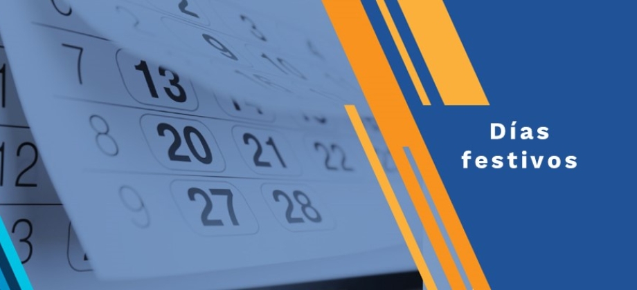 Embajada de Colombia en Perú informa que permanecerá cerrada el 6 y 7 de agosto de 2025