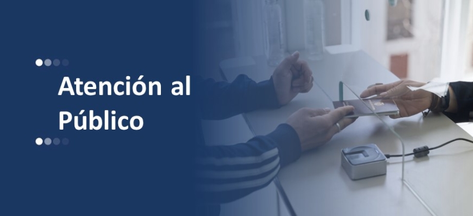 Embajada de Colombia en Perú no tendrá atención el 6  y 9 de diciembre de 2024