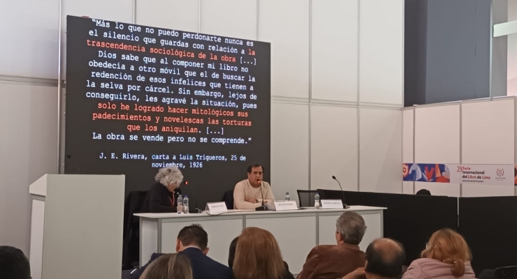 Colombia conmemora en Perú el Centenario de La Vorágine con la participación de Margarita Serje en la Feria Internacional del Libro de Lima
